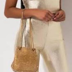 Crystal Mesh Crossbody Bucket Bag | Nordstrom